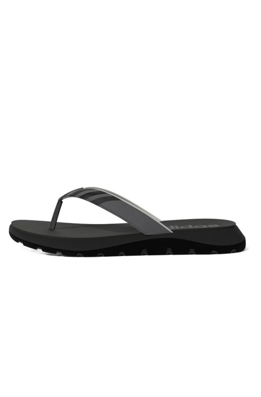 ADIDAS Men's Comfort Flip-Flops in Core Black/Grey Five - Lightweight & Supportive Sandals