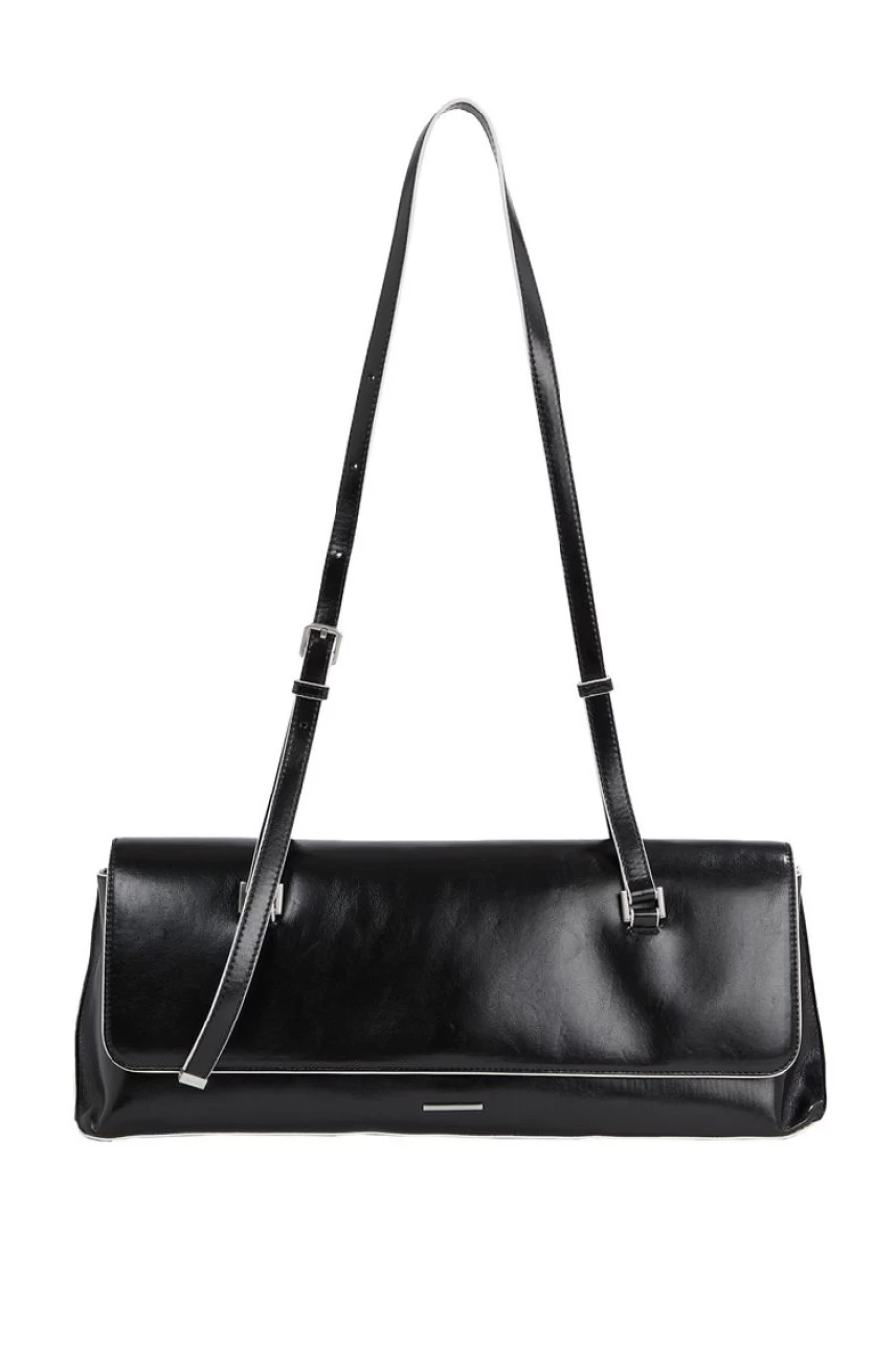 CALVIN KLEIN Women's Eco-Friendly Recycled Fabric Shoulder Bag - Sustainable Fashion Tote for Women