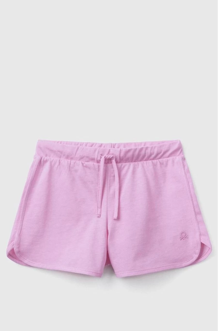 "BENETTON Girls' Organic Cotton Shorts – Comfortable & Eco-Friendly"