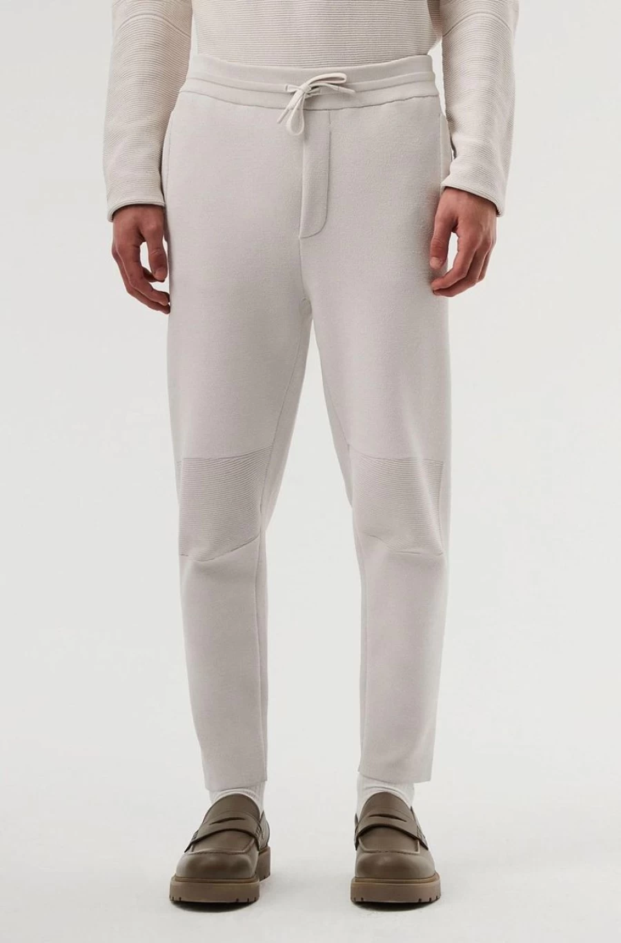 ALPHATAURI Men's Performance Knit Cropped Pants - Lightweight Athletic Fit