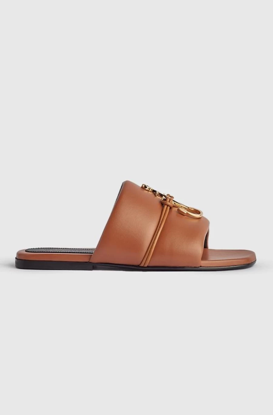 JW ANDERSON Women's Pecan Logo Slide Sandals - Jw Anchor Design