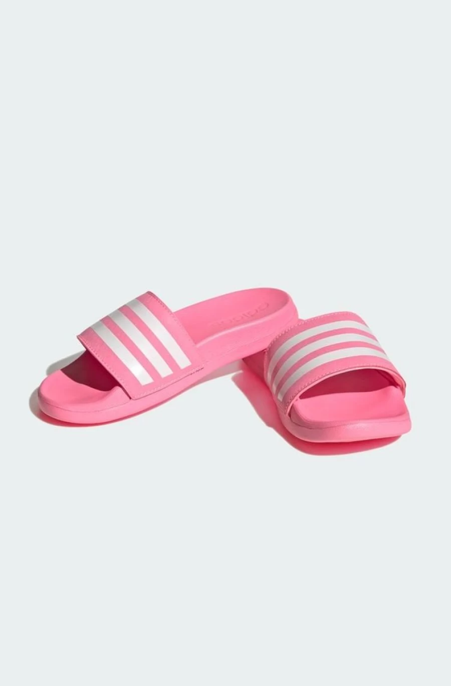 Adidas Adilette Comfort Slides for Girls - Pink Comfortable Slide Sandals