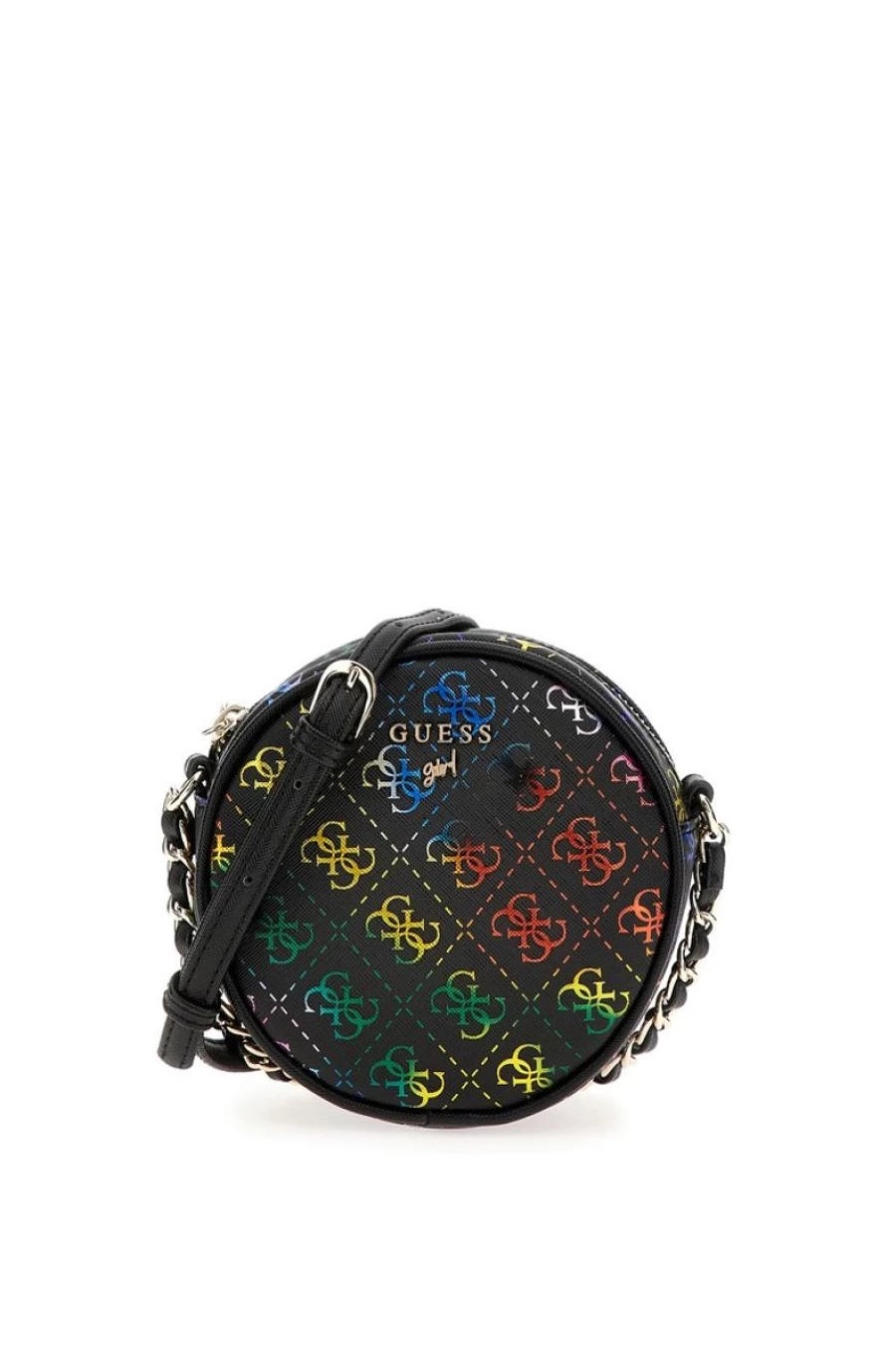 GUESS Girls 4G Logo Mini Crossbody Bag for Women Fashion Small Shoulder Purse