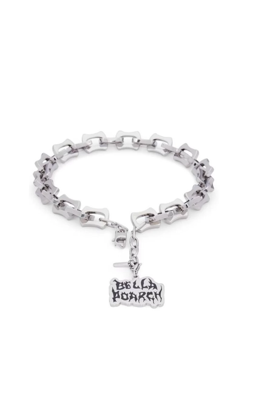 HUGO BOSS Women's Stainless Steel Choker Necklace - Hugo X Bella Poarch Collaboration