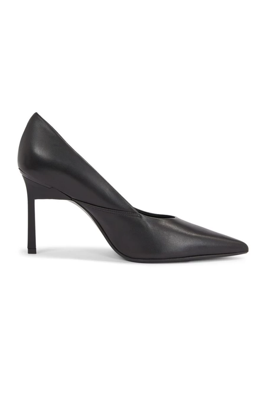 CALVIN KLEIN Women's Leather Stiletto Heel Pumps - Elegant High Heel Dress Shoes