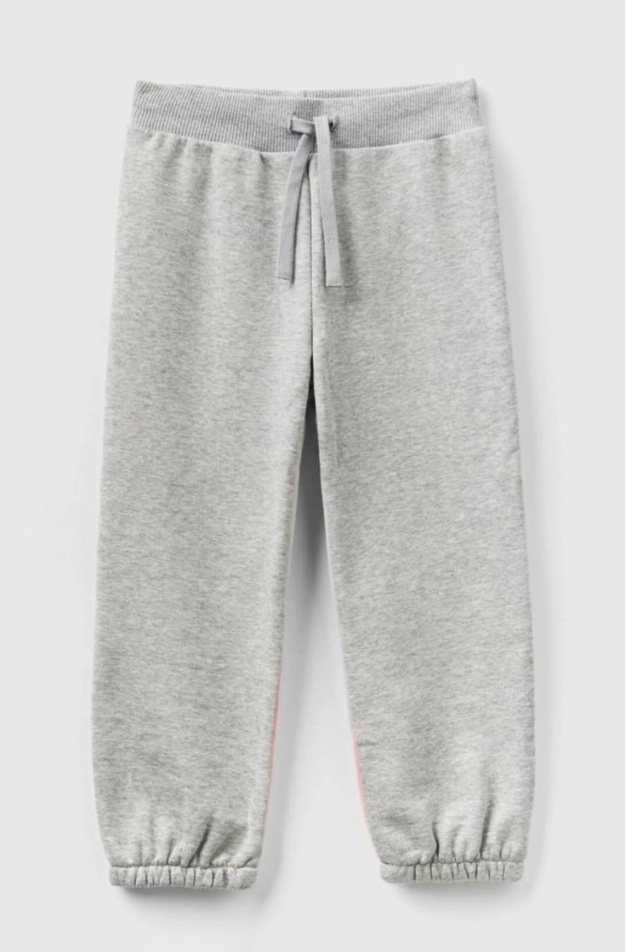 Benetton Girls' Color Block Joggers with Elastic Cuffs - Stylish & Comfortable Track Pants