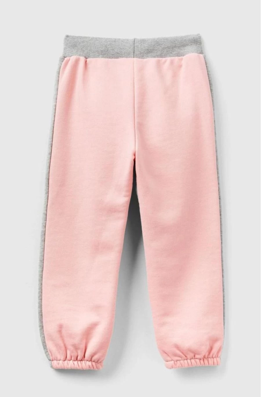 Benetton Girls' Color Block Joggers with Elastic Cuffs - Stylish & Comfortable Track Pants