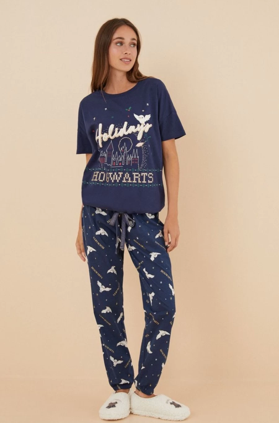 Women's Harry Potter Cotton Short-Sleeved Pyjamas | WOMEN'SECRET Sleepwear