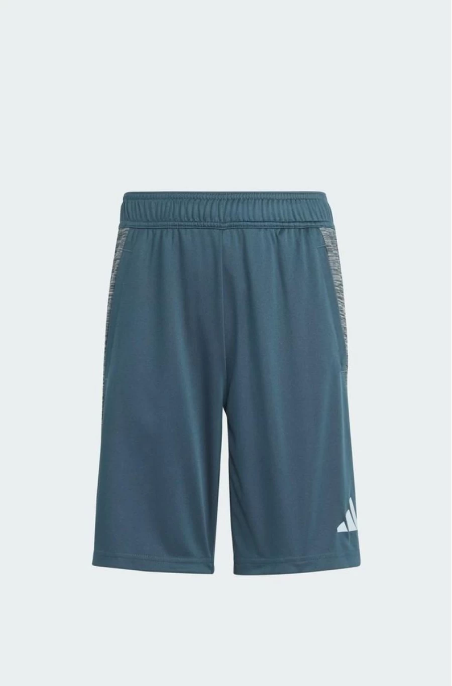 ADIDAS Boys' Aeroready Heather Shorts in Blue | Moisture-Wicking Comfort