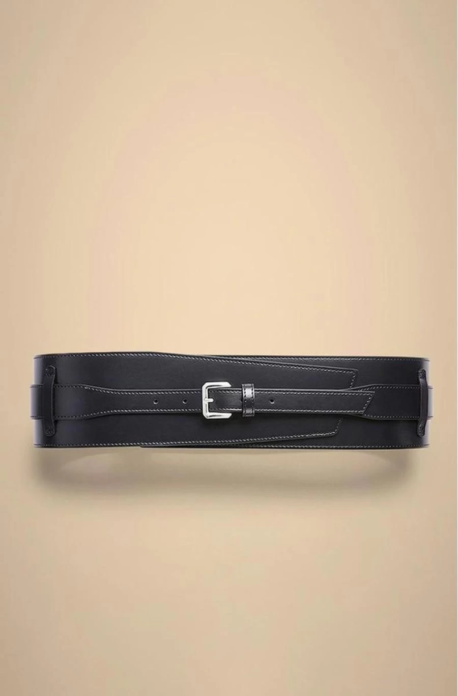 "LIVIANA CONTI Women's 2 In 1 Reversible Leather Belt - Stylish & Versatile Design"