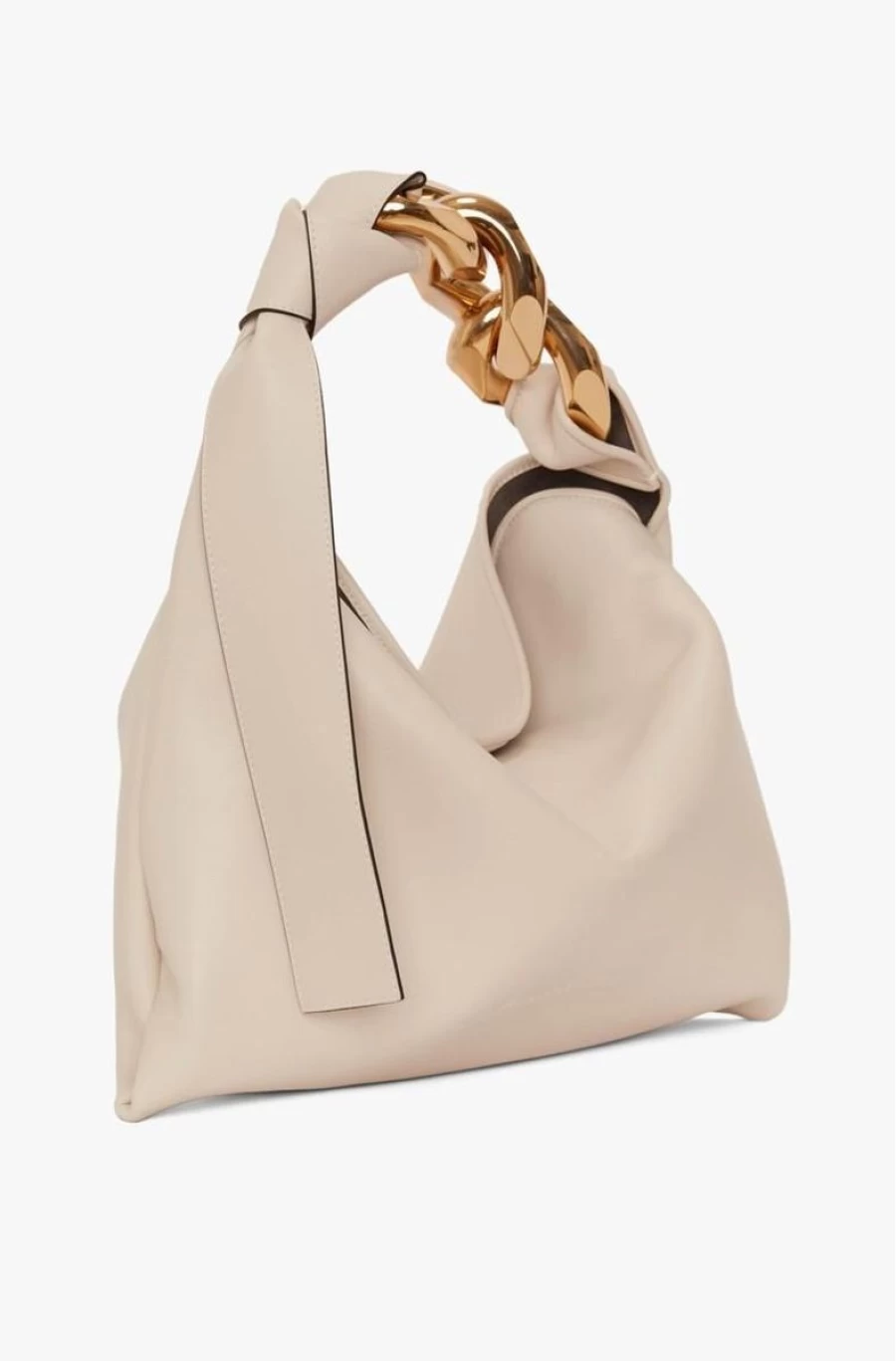 JW ANDERSON Women's Small Leather Chain Hobo Bag