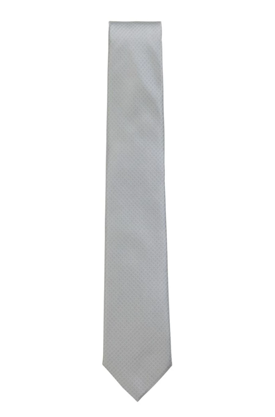 "HUGO BOSS Men's Silk Jacquard Tie with Micro-Pattern Design"