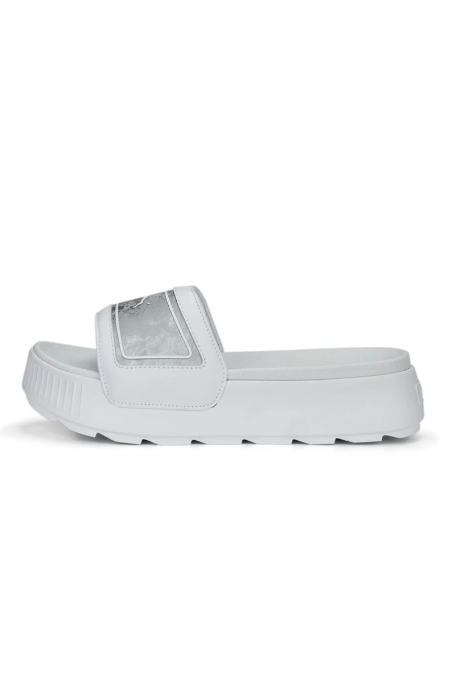 PUMA Women's Karmen Space Metallic Slide Sandals for Swimming and Beach