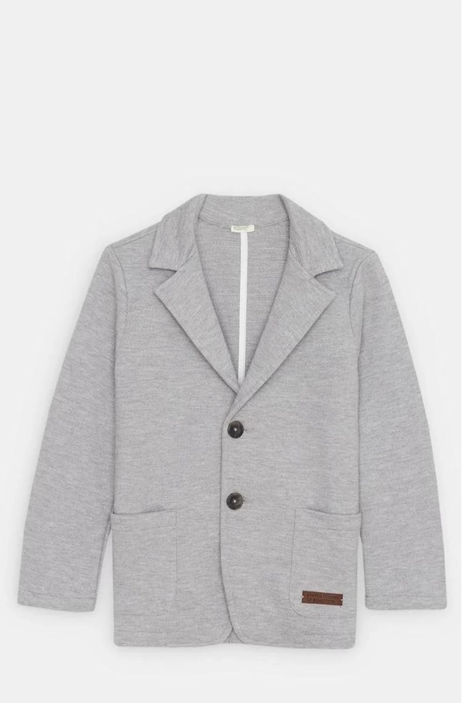 Benetton Boys' Sweat Blazer With Pockets - Stylish Comfort for Kids