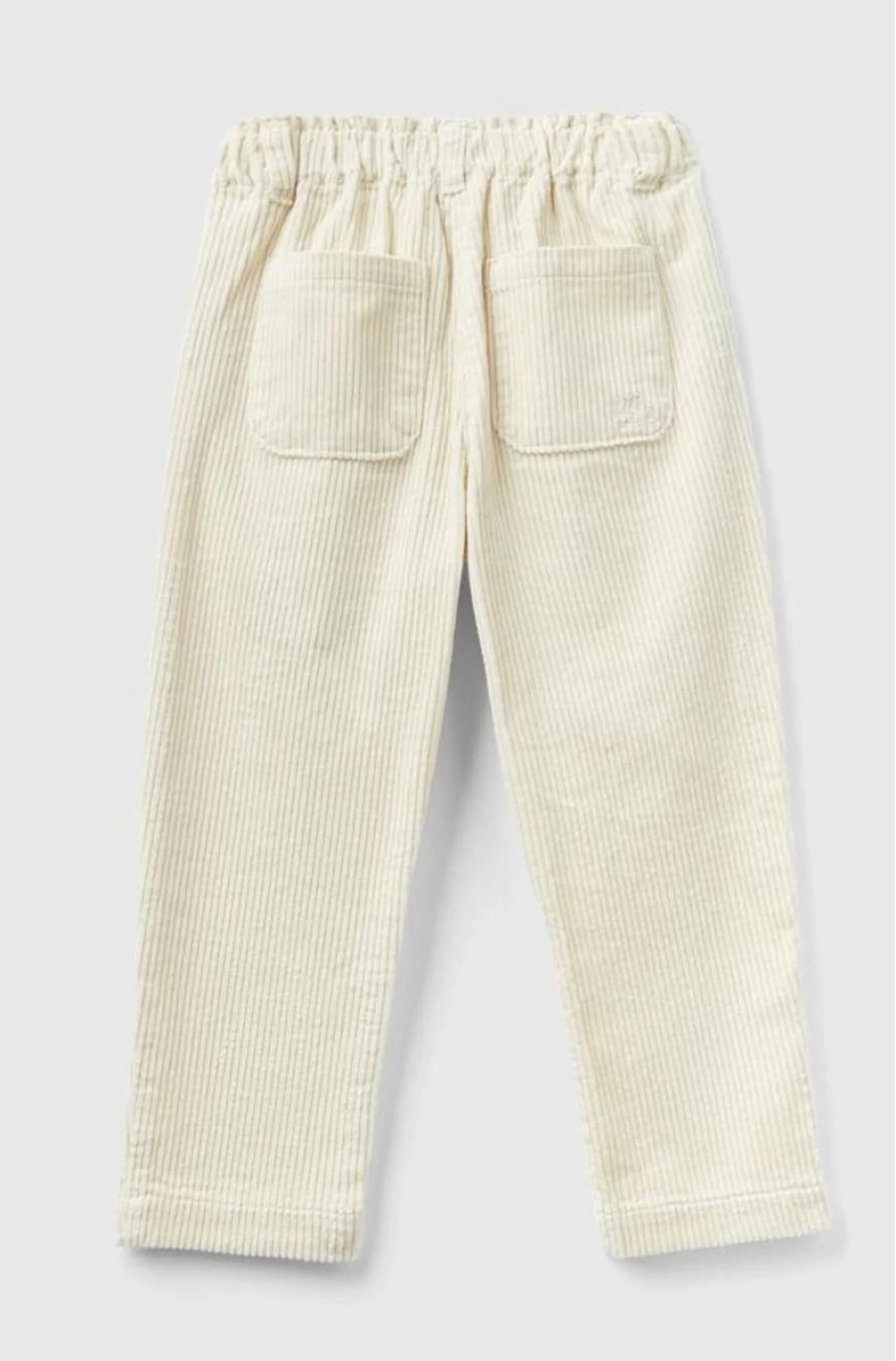 Benetton Girls' Cotton Corduroy Trousers for Comfort & Style