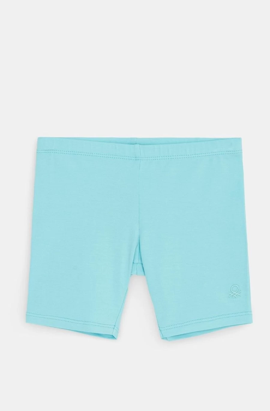 BENETTON Girls' Blue Cycling Shorts for Active Comfort