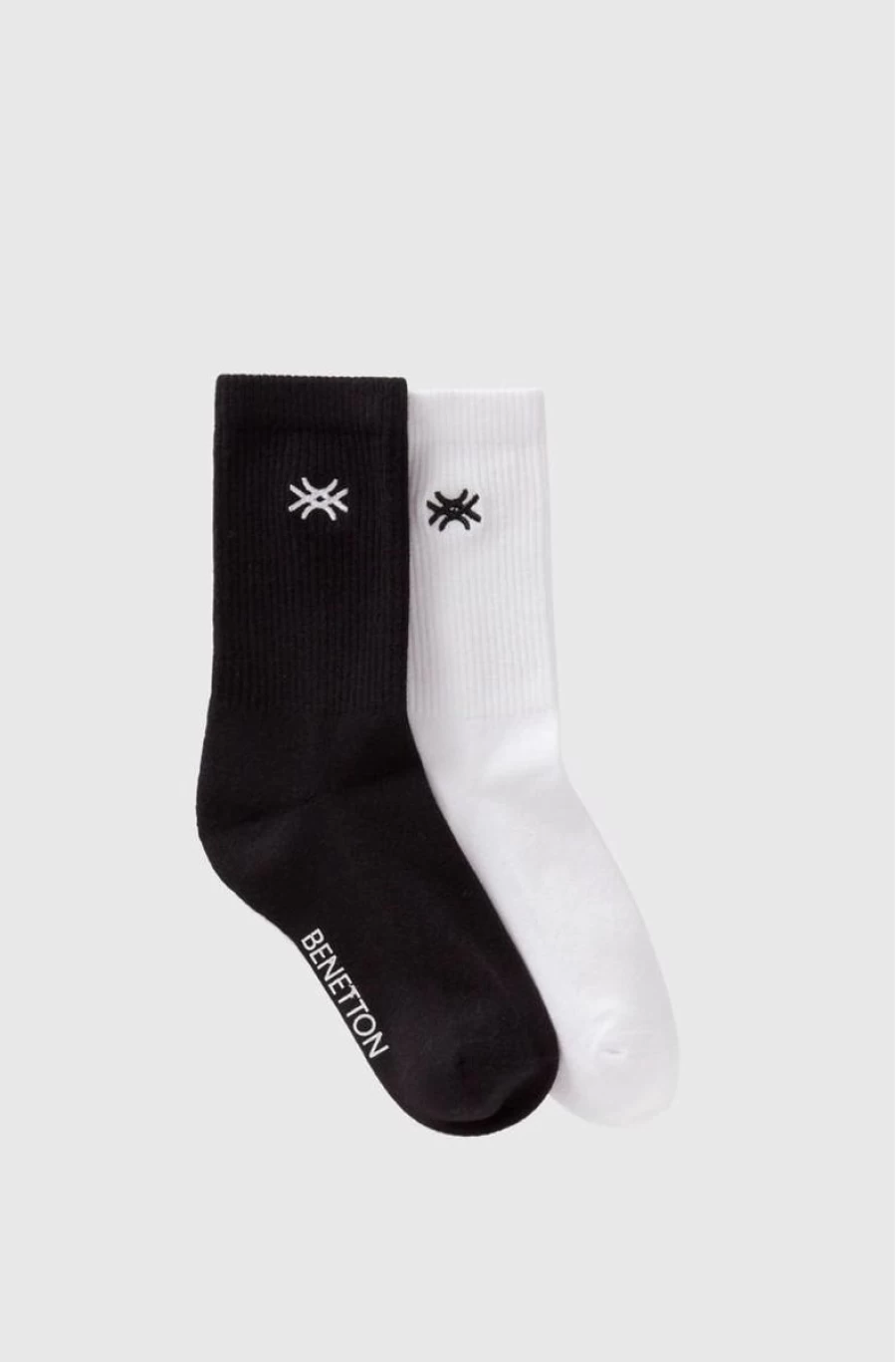 "BENETTON Boys' Ribbed Socks - 2 Pairs Pack"