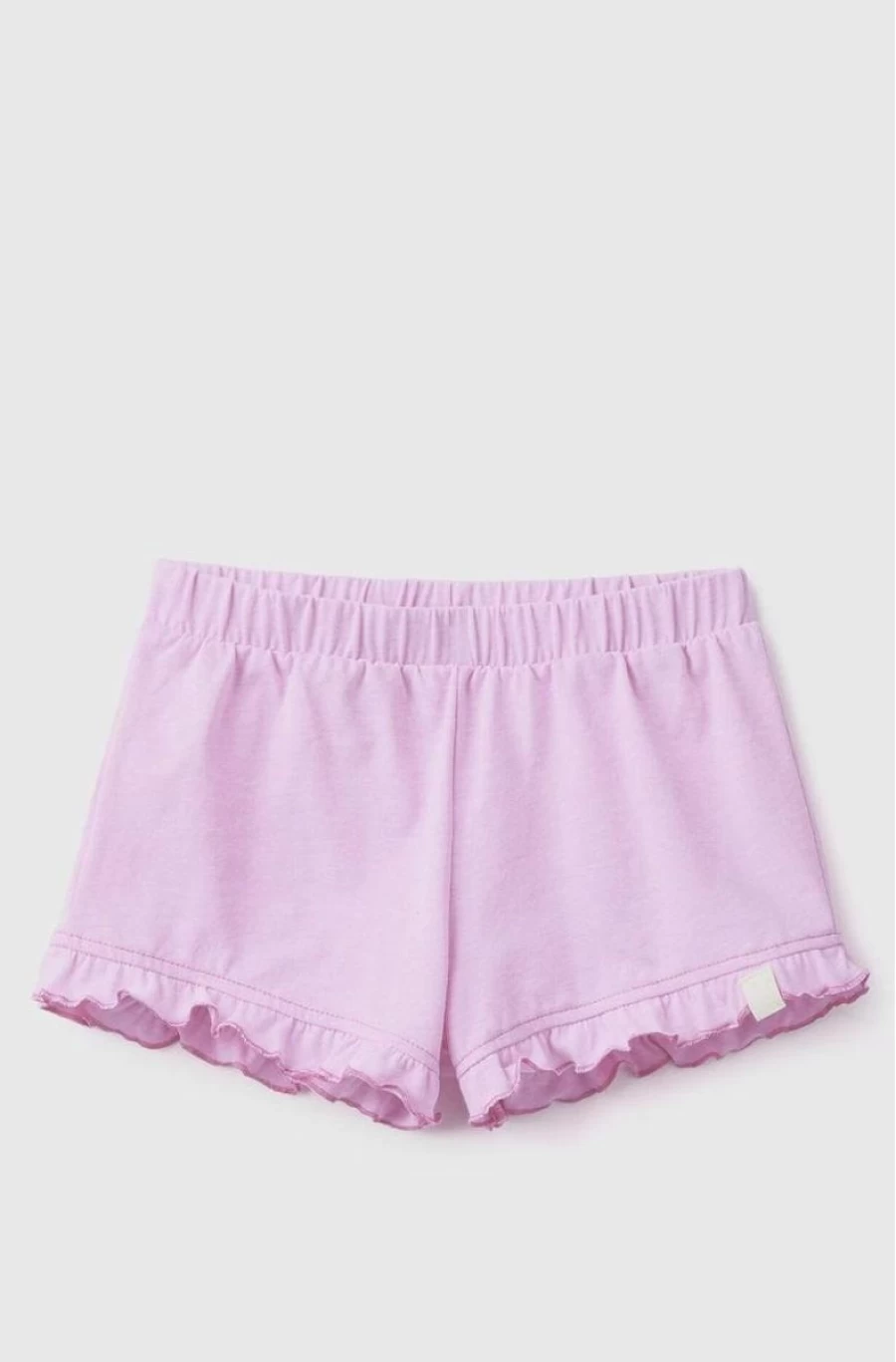"BENETTON Girls' Ruffled Shorts - Stylish & Comfortable Summer Outfit"