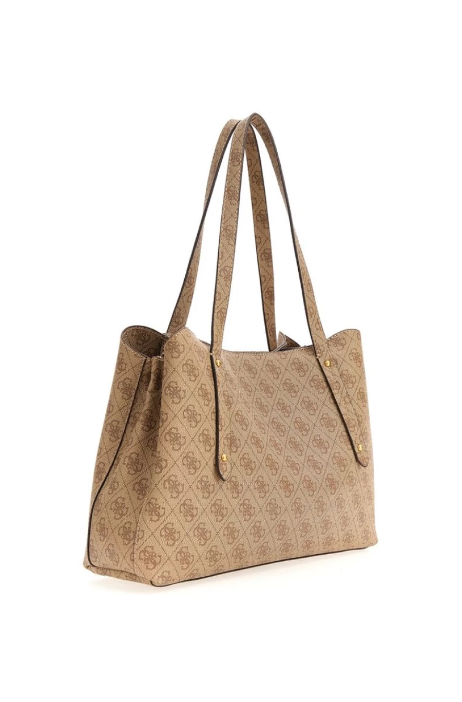 GUESS Women's Brenton Eco 4G Shoulder Bag - Stylish Crossbody Purse for Women