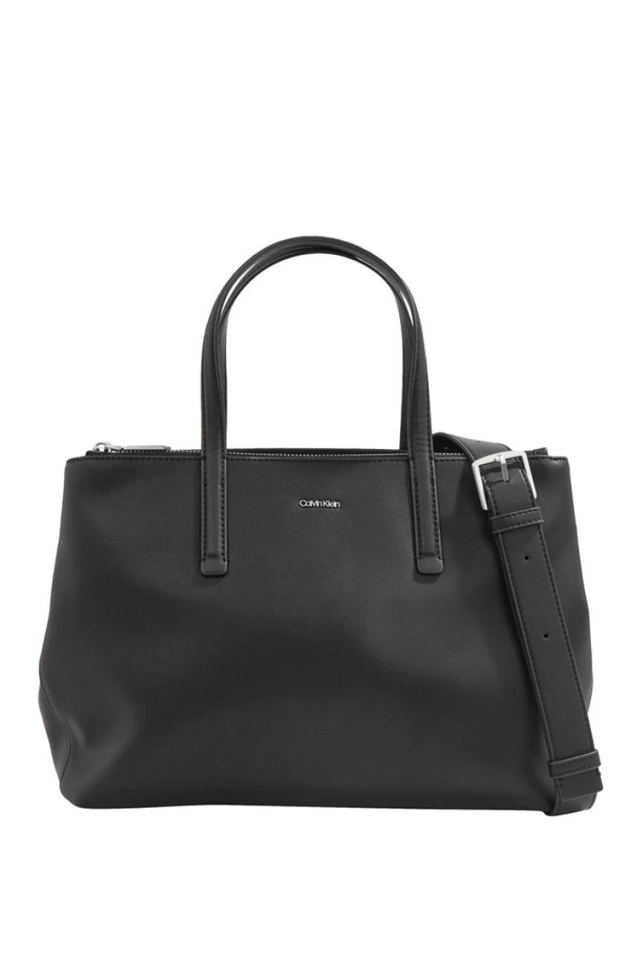 "CALVIN KLEIN Women's Faux Leather Tote Bag – Stylish & Durable Handbag for Everyday Use"