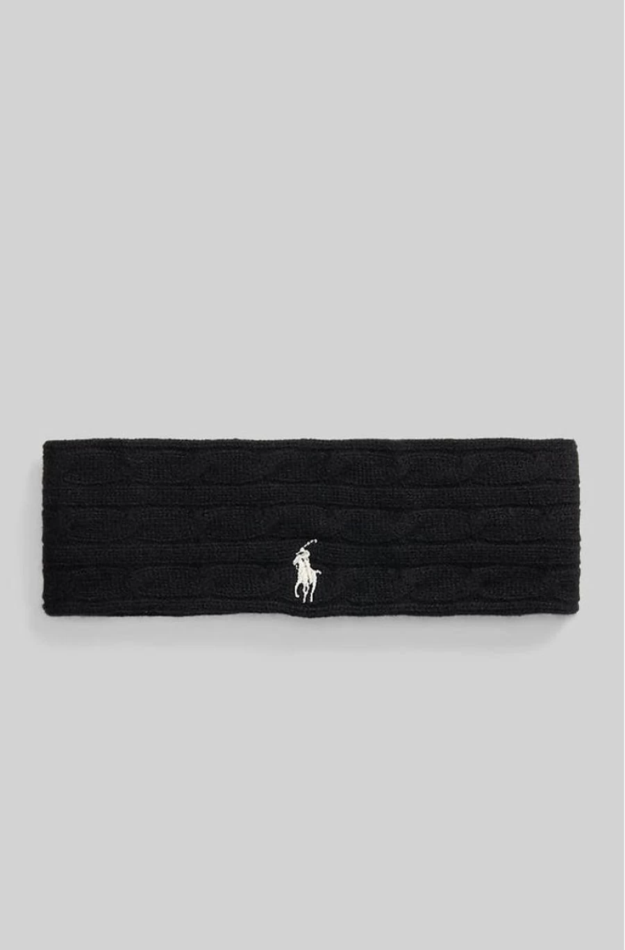 RALPH LAUREN Women's Wool-Cashmere Blend Headband for Winter Warmth & Style