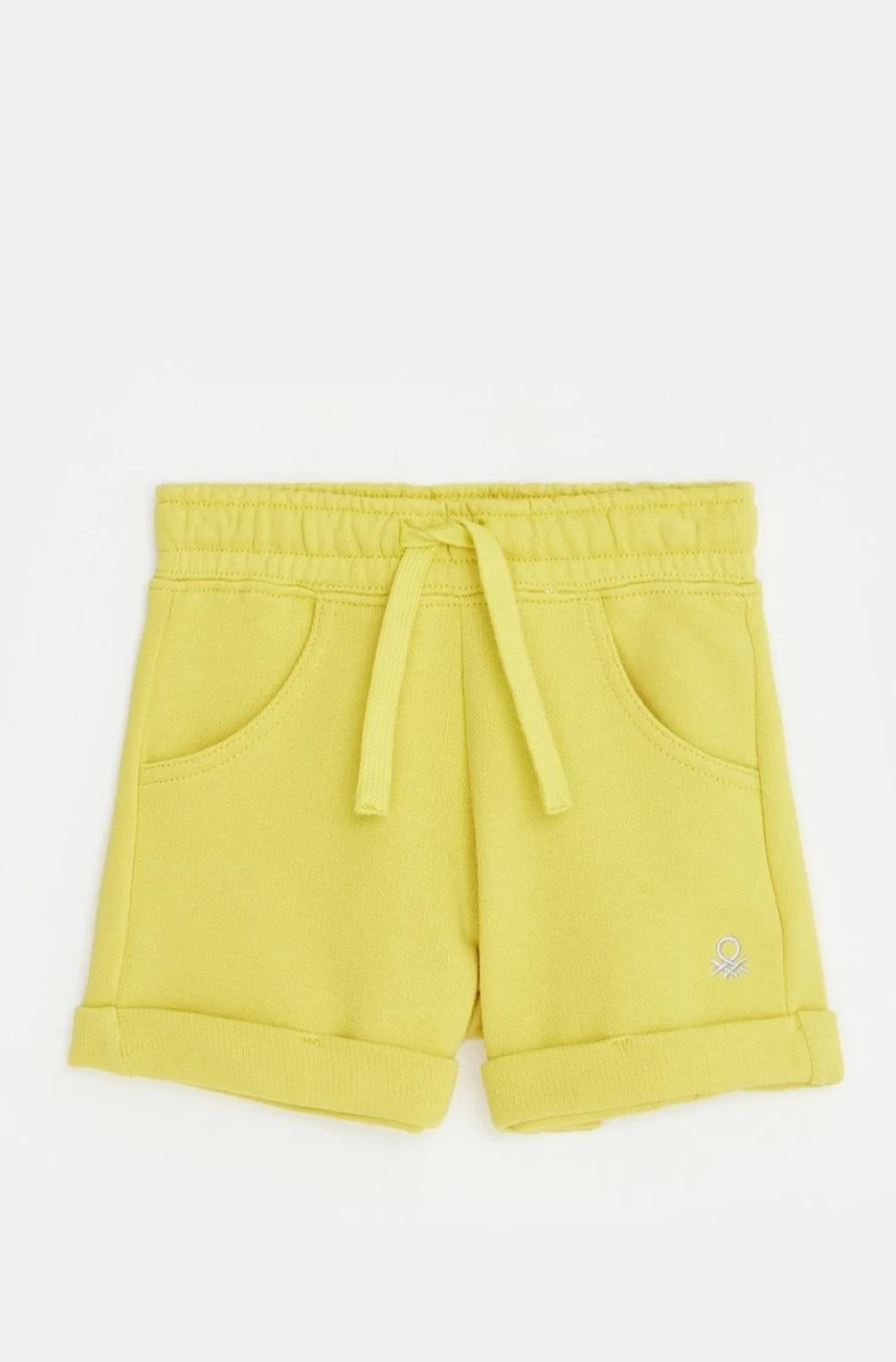 Benetton Girls' Cotton Shorts - Comfortable & Stylish Summer Shorts for Kids