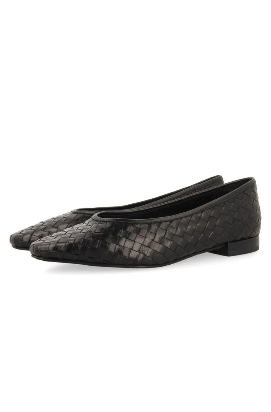 GIOSEPPO Women's Bognes Braided Leather Ballet Flats