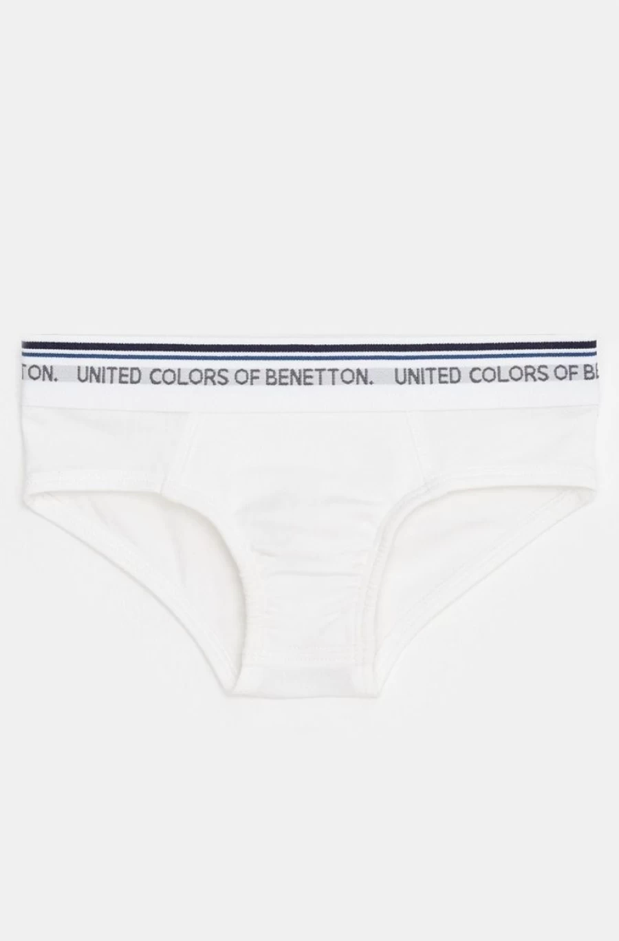 Benetton Boys' 2-Pack Logo Elastic Waistband Underwear