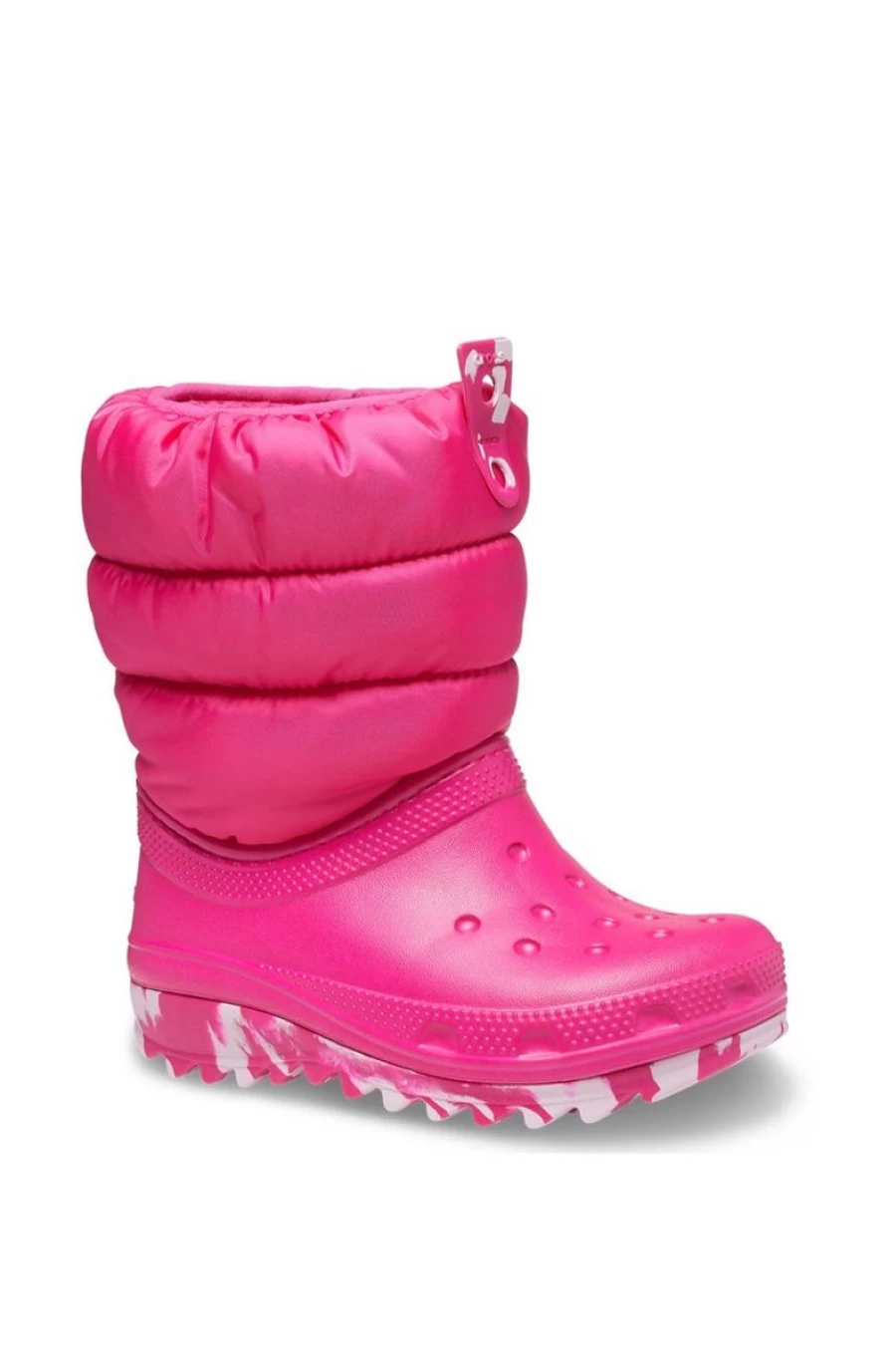 CROCS Girls' Classic Neo Puff Boots - Kids' Winter Waterproof Snow Boots