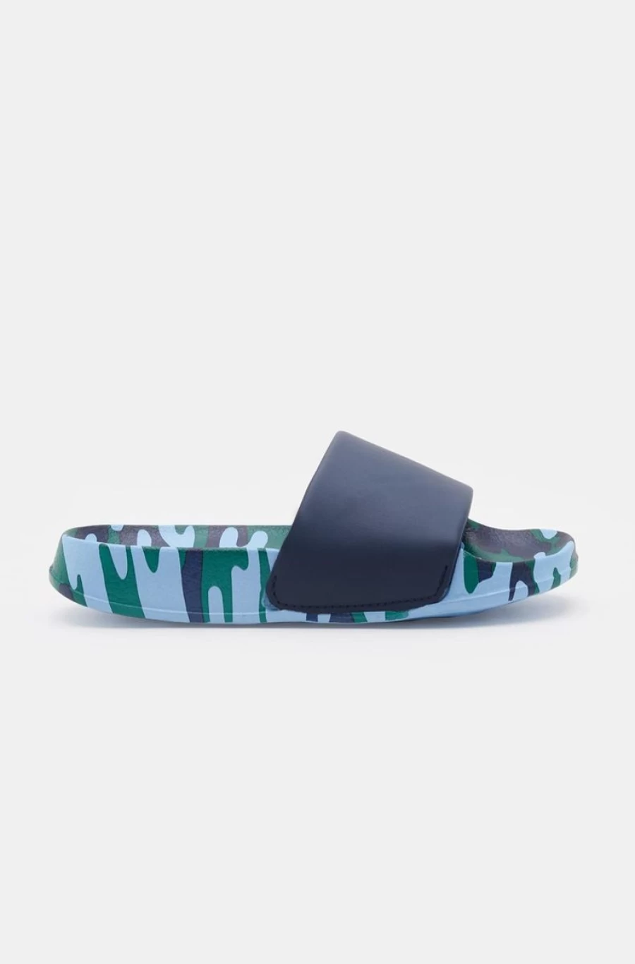 "BENETTON Boys' Patterned Slides for Comfort and Style"