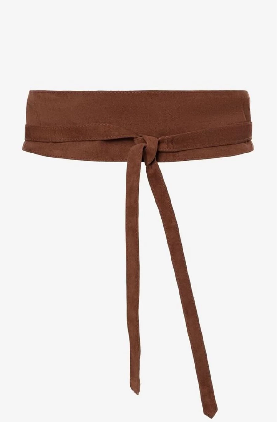 "MORE & MORE Women's Fashion Suede Tie Waist Belt - Stylish Adjustable Wrap Belt"