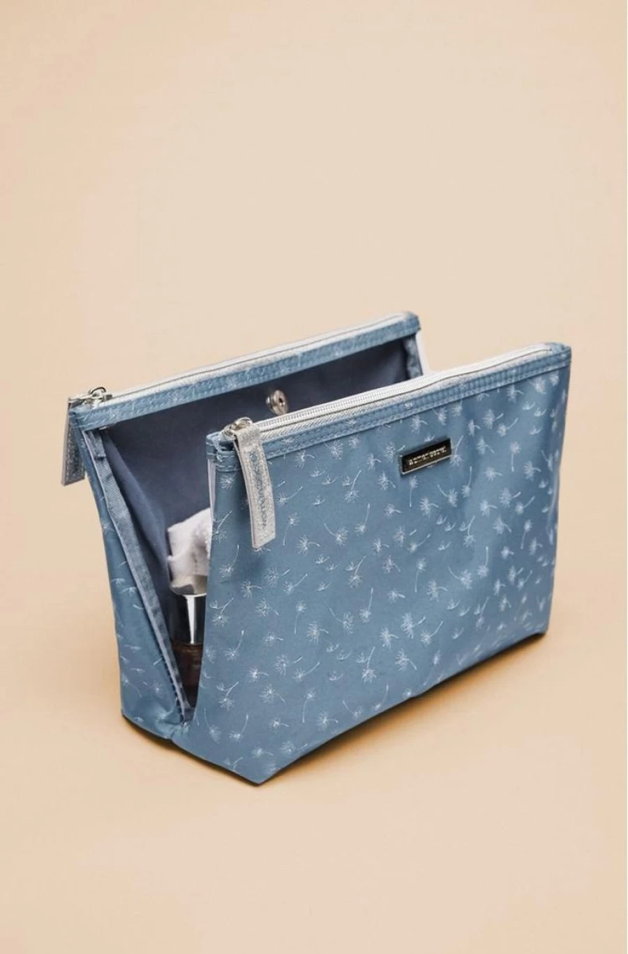 "WOMEN'SECRET Women's Medium Vanity Case With Double Compartment - Stylish Makeup Organizer"