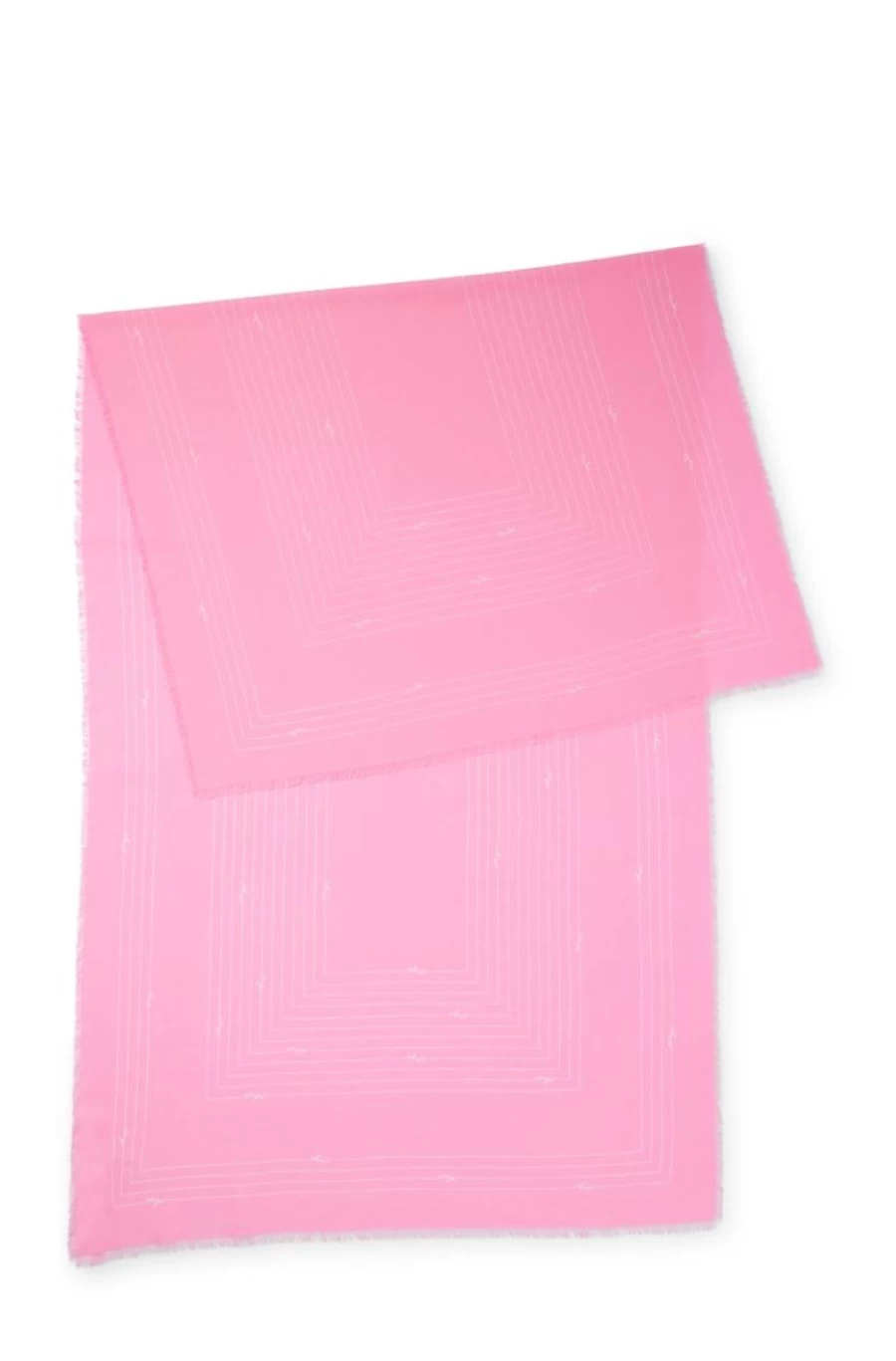 "HUGO BOSS Women's Cotton Scarf with Embroidered Logo - Luxury Fashion Accessory"