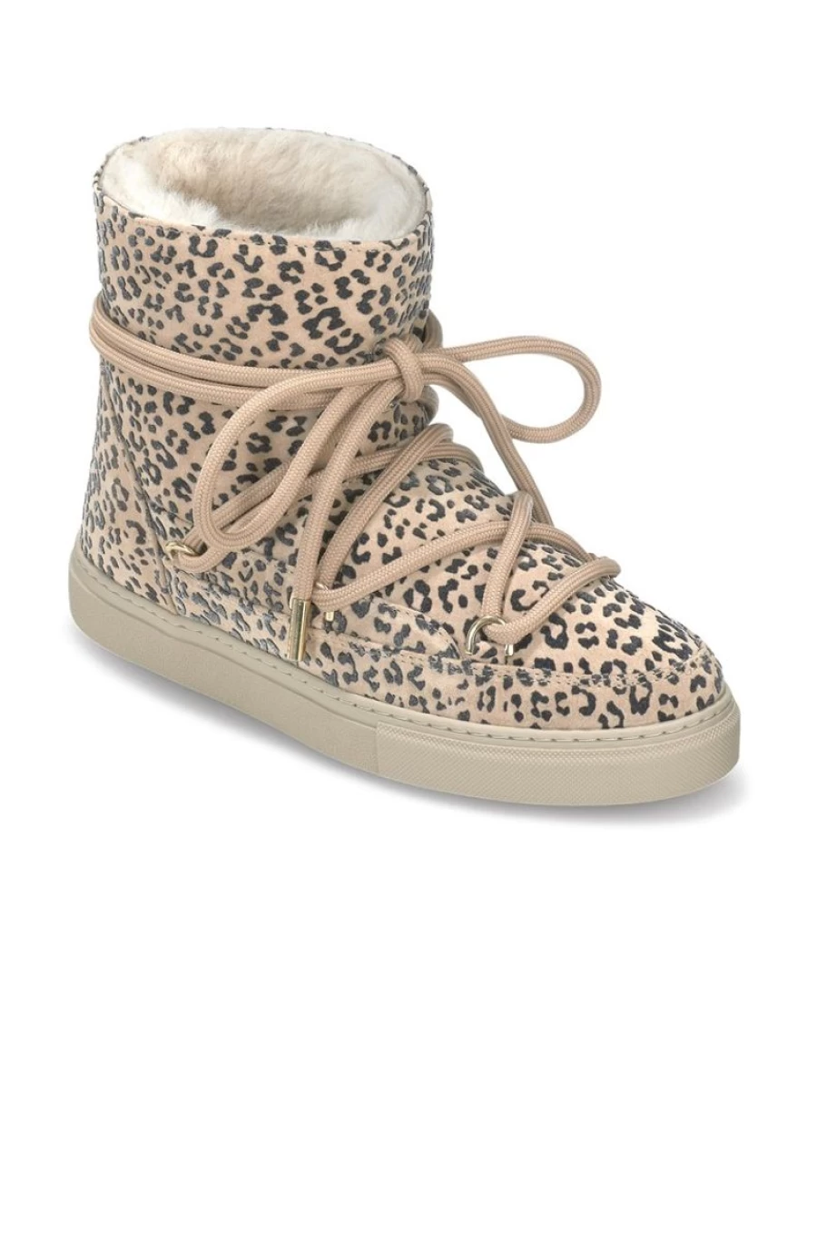 INUIKII Women's Classic Leo Leather Boots for Stylish Comfort & Durability