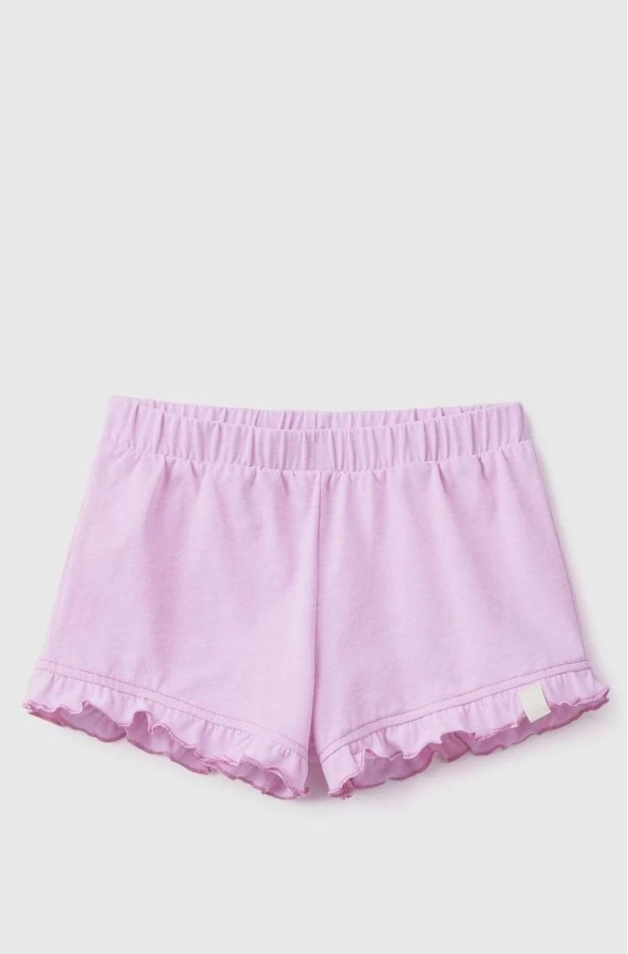 "BENETTON Girls' Ruffled Shorts - Stylish & Comfortable Summer Outfit"