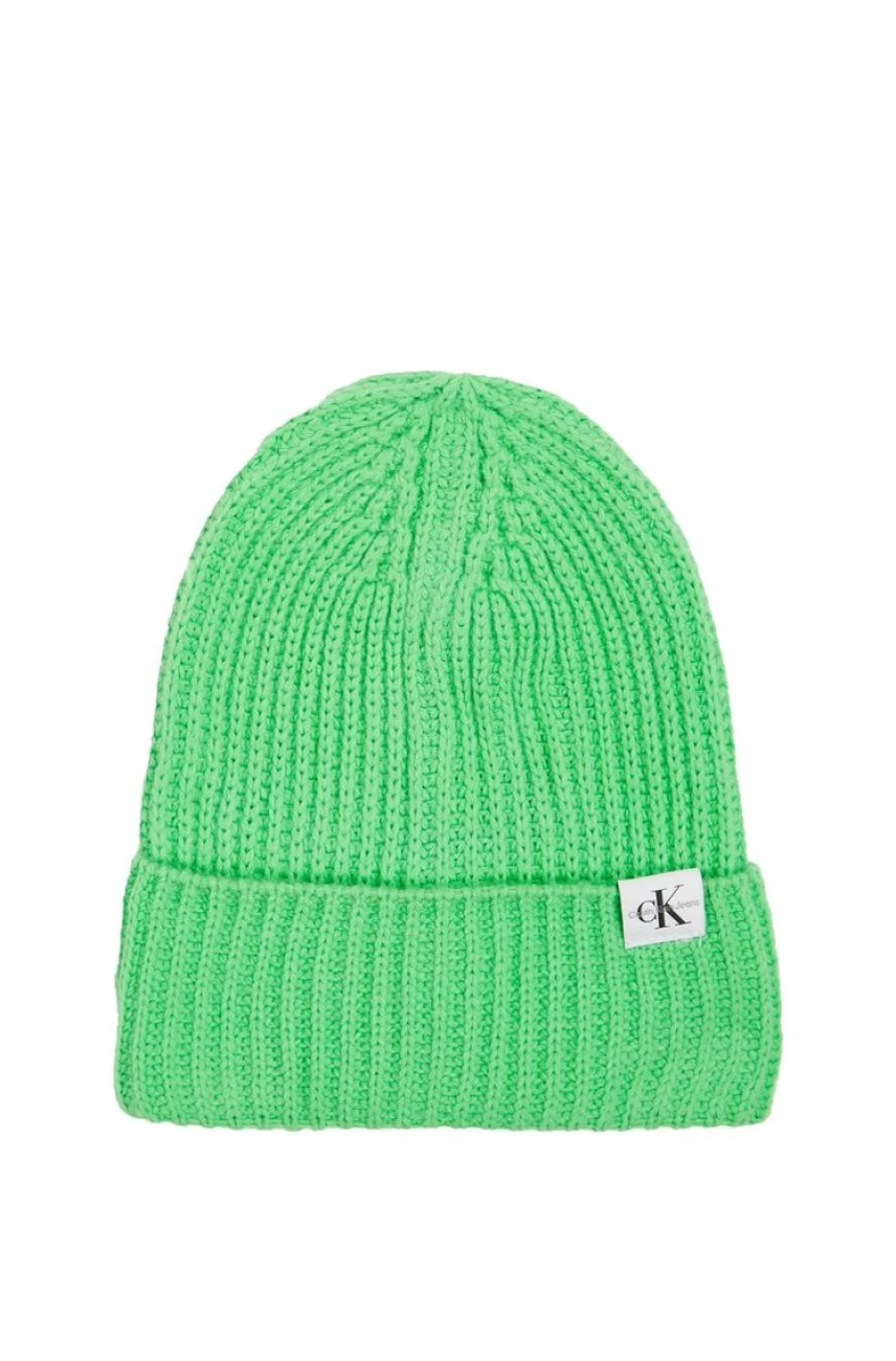 CALVIN KLEIN Boys Monogram Beanie Hat for Kids - Classic Logo Knit Winter Cap