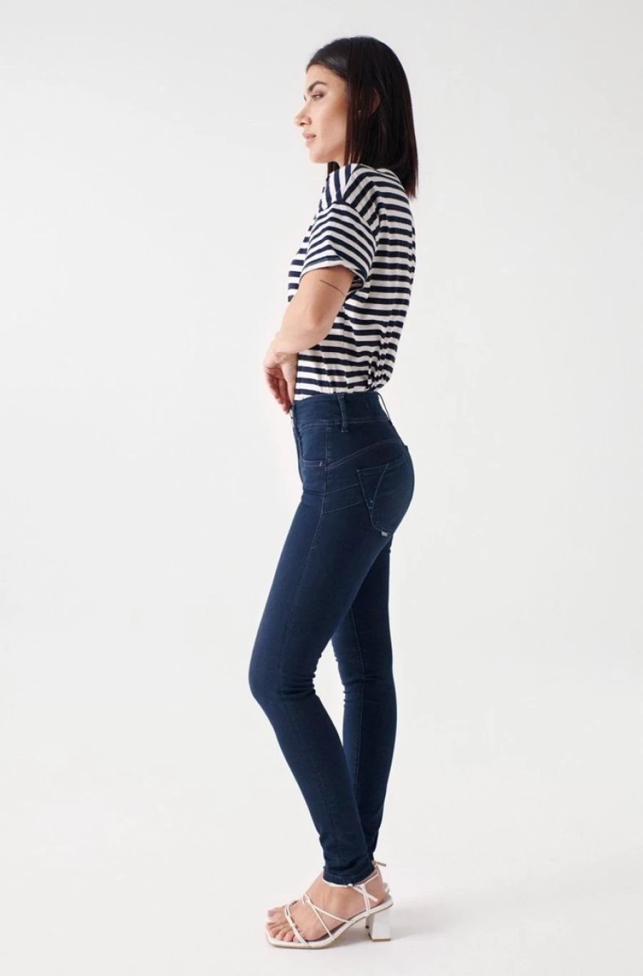 "SALSA JEANS Women's Secret Push-In Soft Touch Denim - Comfort Stretch Jeans"