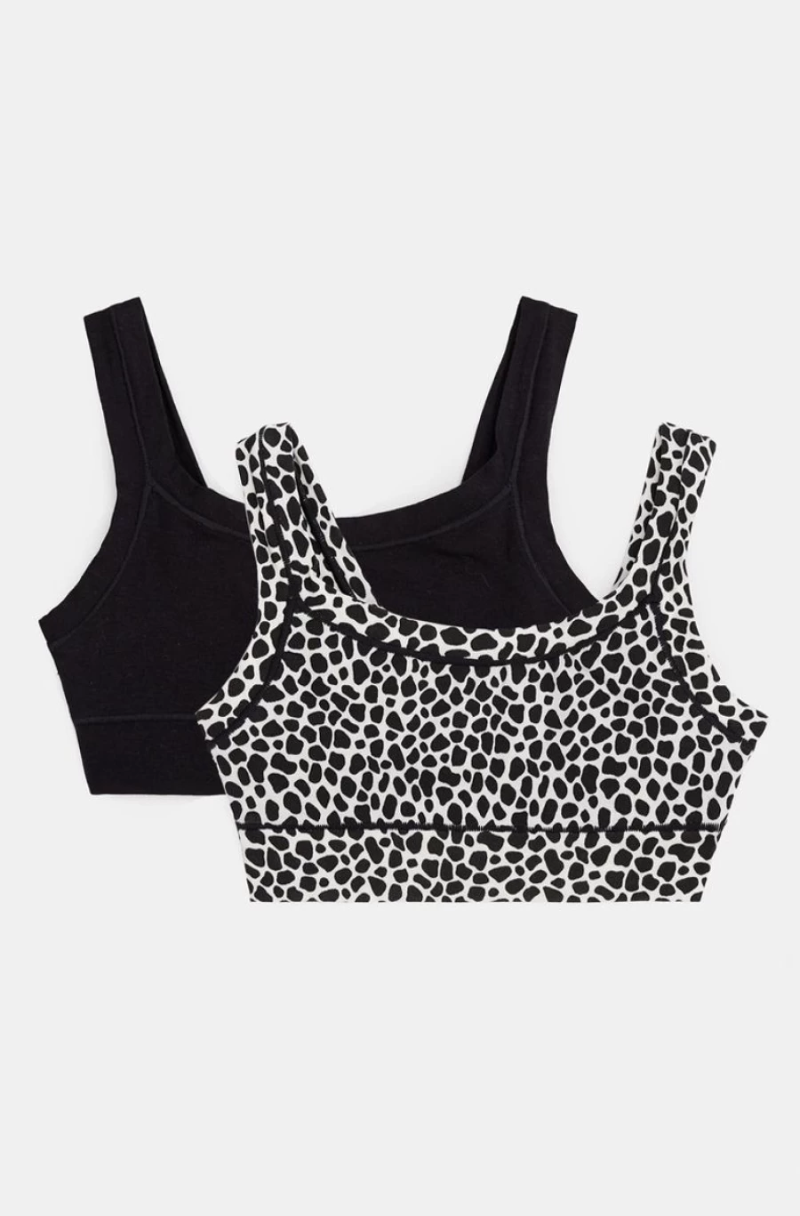 Benetton Girls' Super Stretch Organic Cotton Two-Pack Bras