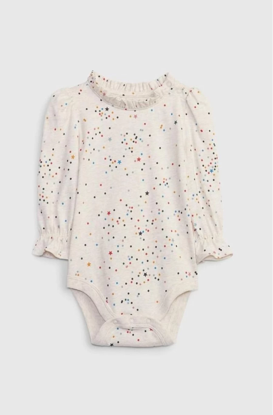 GAP Girls' Baby Ruffle Bodysuit - Cute & Comfortable Outfit for Infants