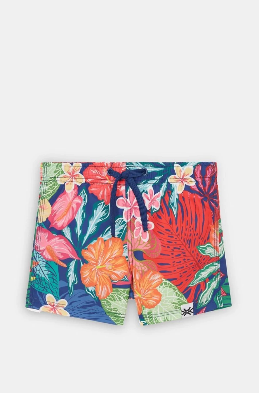 "BENETTON Boys' Printed Swim Trunks for Kids – Stylish Beach Shorts"