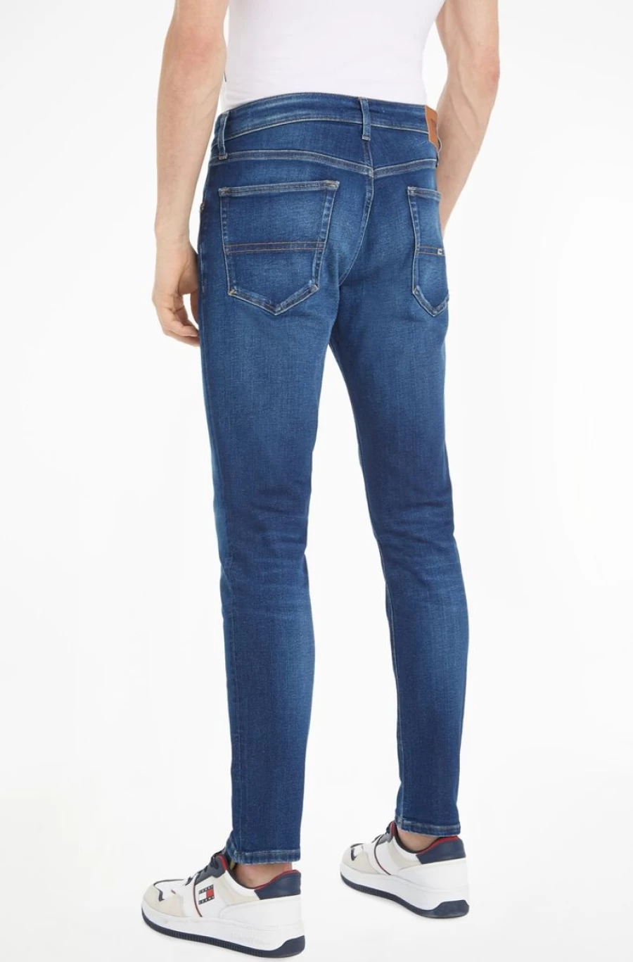 TOMMY HILFIGER Men's Austin Slim Fit Jeans for Men - Stylish Slim Fit Denim Pants