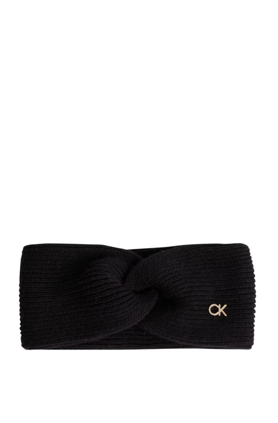 CALVIN KLEIN Women's Recycled Knit Headband – Eco-Friendly Stretch Hair Band for Women
