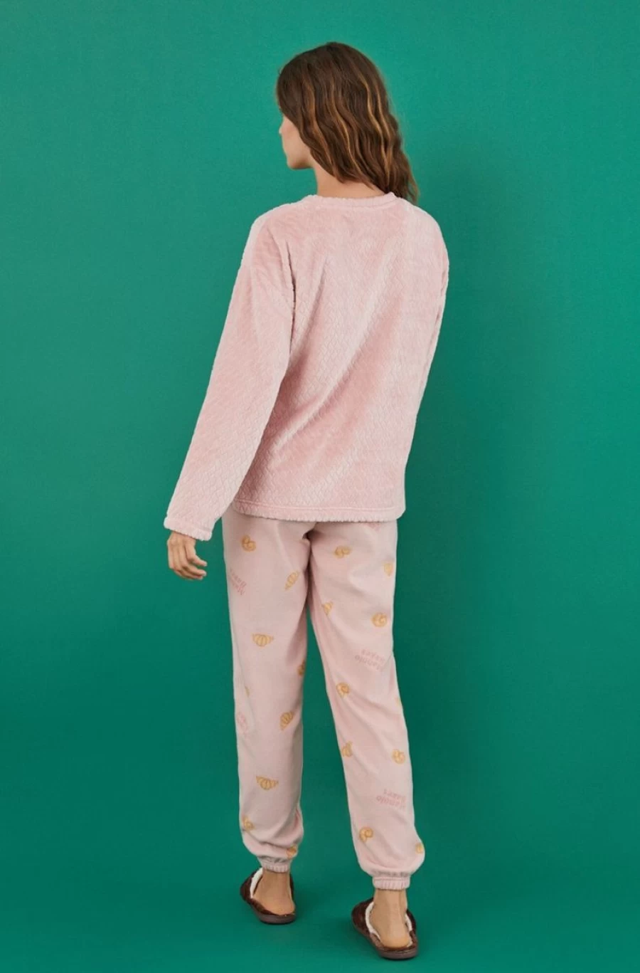 Women's Secret Cozy Fleece Pyjamas by Manolo Bakes - Soft Winter Sleepwear for Women