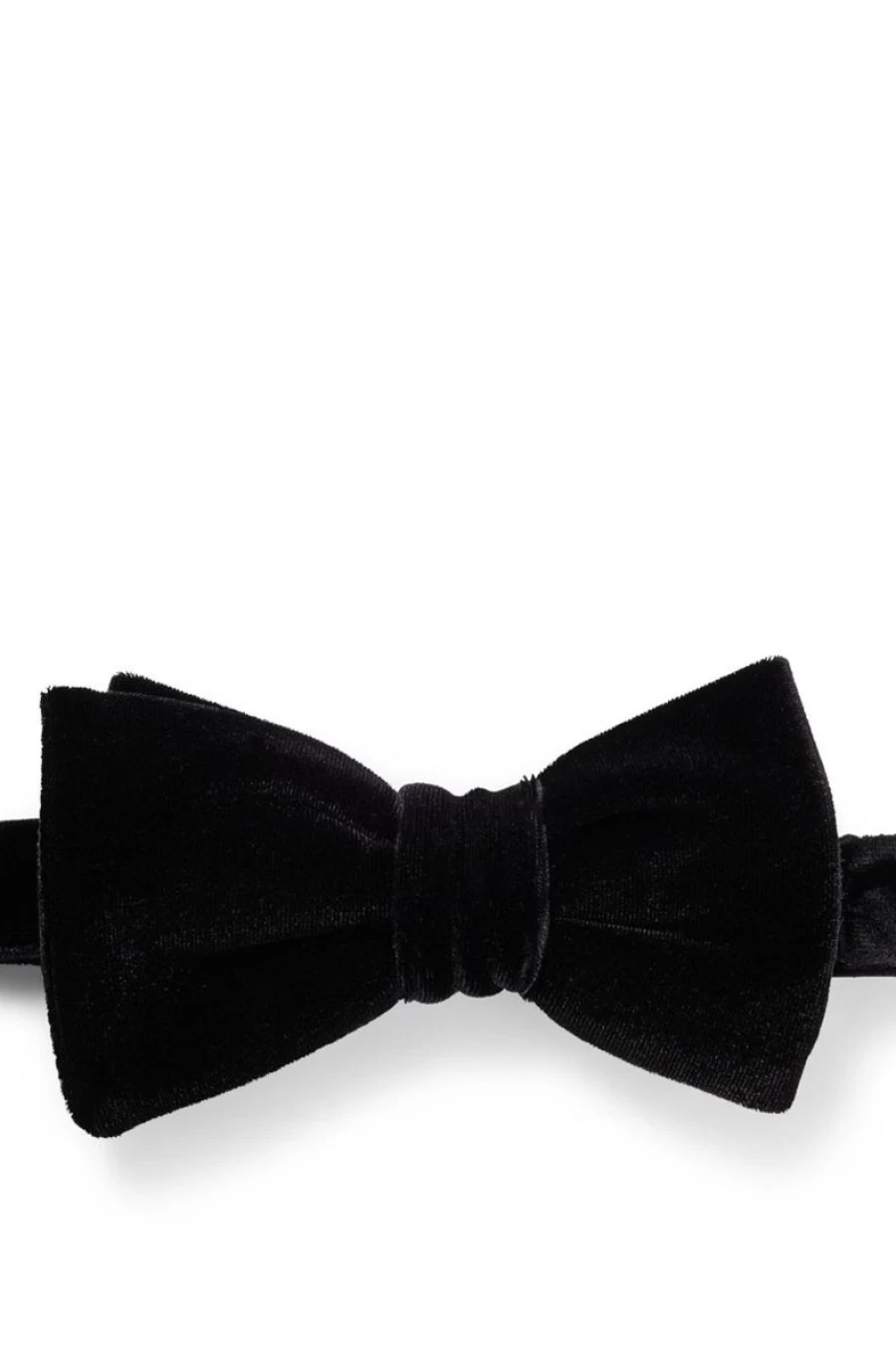 "HUGO BOSS Men's Pre-Tied Stretch Velvet Bow Tie"