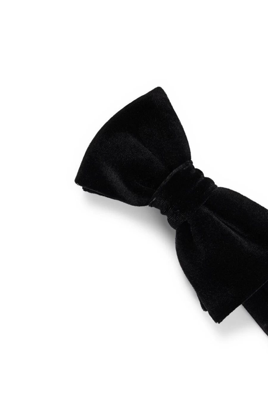 "HUGO BOSS Men's Pre-Tied Stretch Velvet Bow Tie"