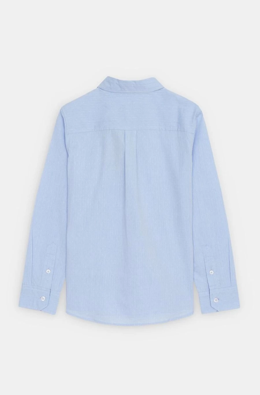 Benetton Boys' Classic Textured Cotton Shirt – Timeless Style & Comfort