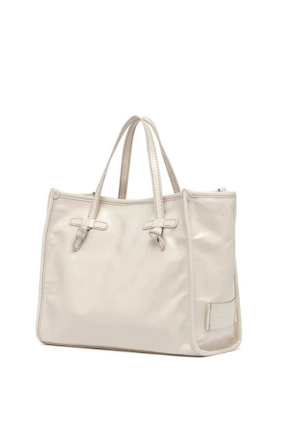 GIANNI CHIARINI Women's Miss Marcella Patent Leather Handle Bag