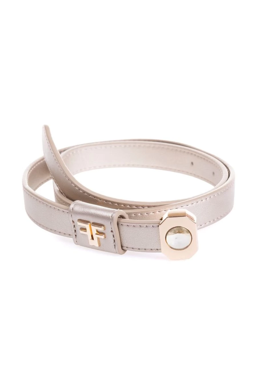 FRACOMINA Women's Eco-Friendly Leather Belt - Sustainable Fashion Accessory