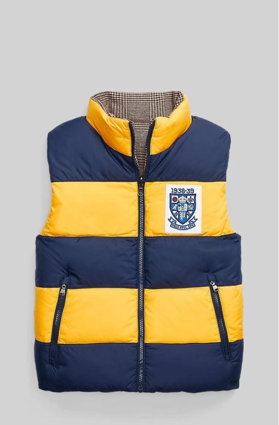 POLO RALPH LAUREN KIDS Boys Reversible Waterproof Down Vest for Cold Weather
