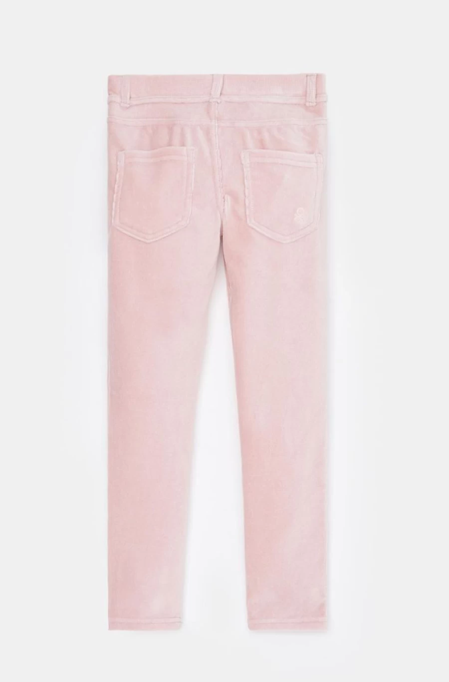 Benetton Girls' Super Skinny Stretch Chenille Trousers for Comfort & Style